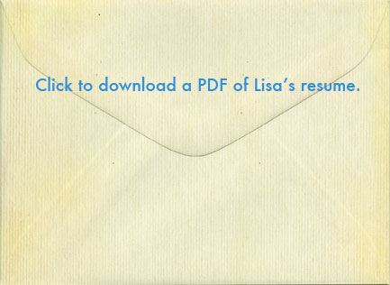 envelope with link to download resume
